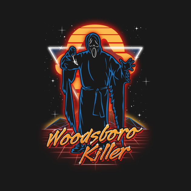 Retro Woodsboro Killer Design Retro Woodsboro Killer