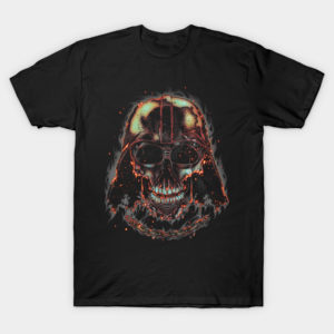 Burning Dark Skull