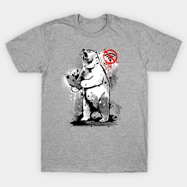 No internet connection - Angry bear