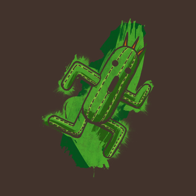 Painted Cactuar Design Painted Cactuar