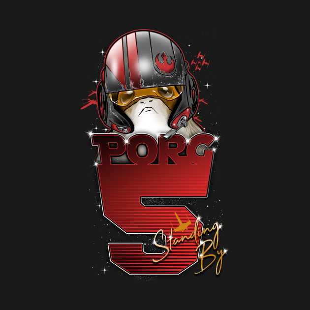 Porg 5 Standing By Design Porg 5 Standing By