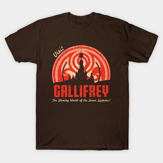 Visit Gallifrey - V2 T-Shirt Visit Gallifrey - V2