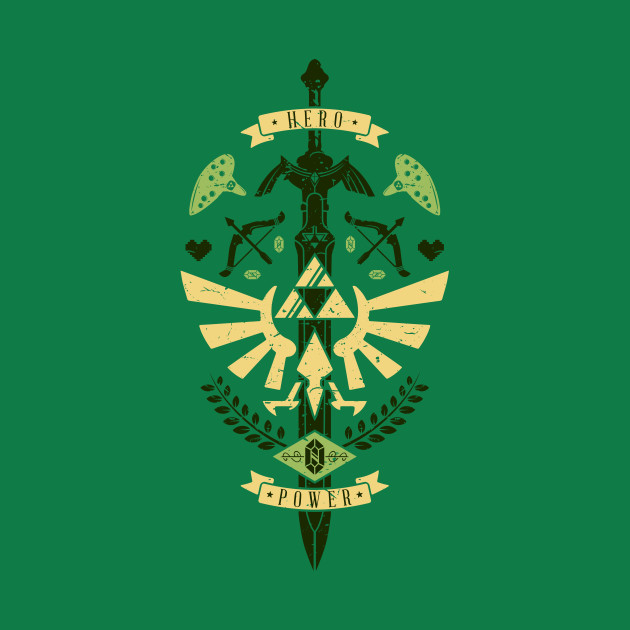 Zelda Crest Green