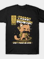 Freddy Meowcury T-Shirt