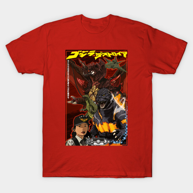 Godzilla vs Destroyer T-Shirt Godzilla vs Destroyer