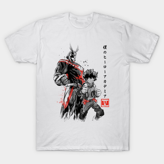 Hero Academia sumi-e