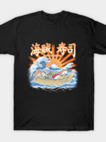 pirates sushi off kanagawa T-Shirt