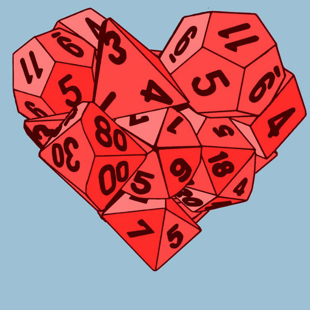 Dice Heart