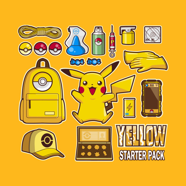 Yellow starter pack