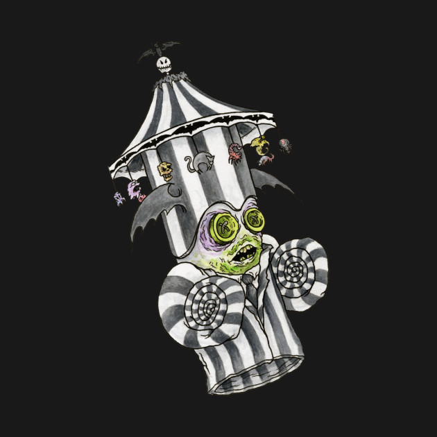 Beetlejuice - Horror Hand Puppet Design Beetlejuice - Horror Hand Puppet