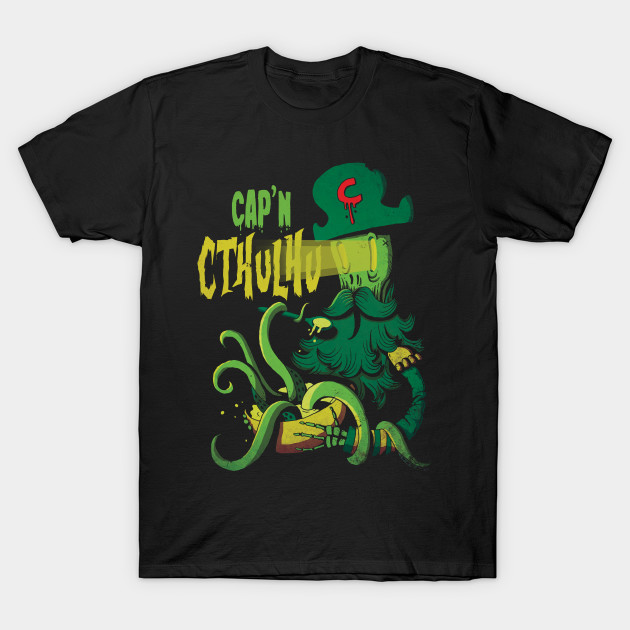 Cap'n Cthulhu T-Shirt Cap'n Cthulhu