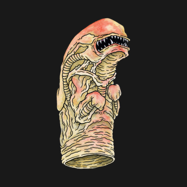 Chestburster, Alien - Horror Hand Puppet