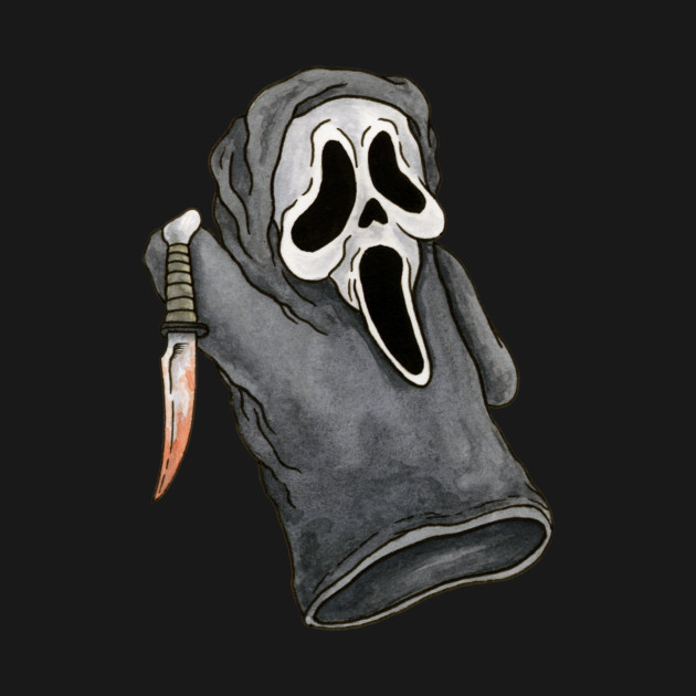 Ghostface, Scream - Horror Hand Puppet Design Ghostface, Scream - Horror Hand Puppet