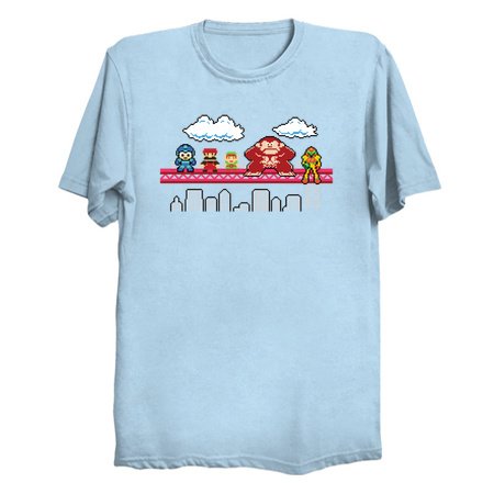 Pixels at Work Nintendo T-Shirt