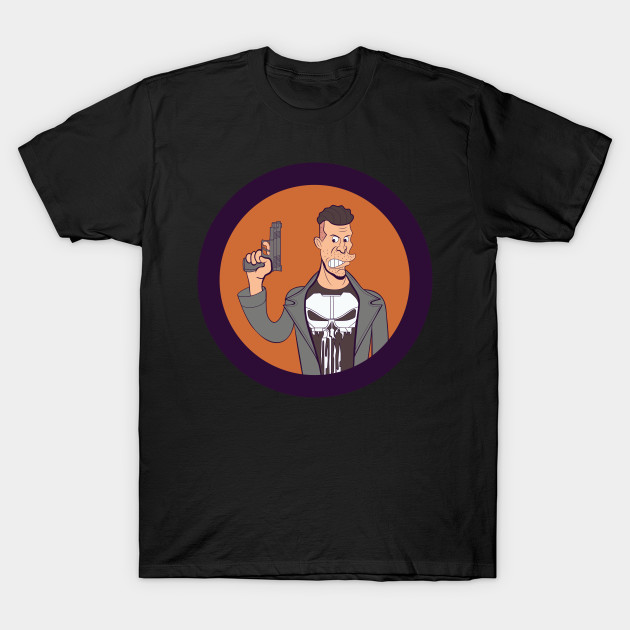 Punisher Caricature T-Shirt Punisher Caricature