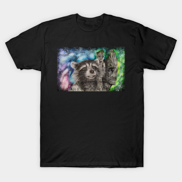 Rocket Raccoon and Groot T-Shirt Rocket Raccoon and Groot