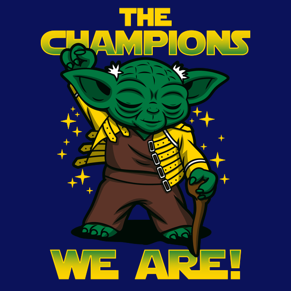 The Champions We Are - Star Wars Yoda T-Shirt - The Shirt List