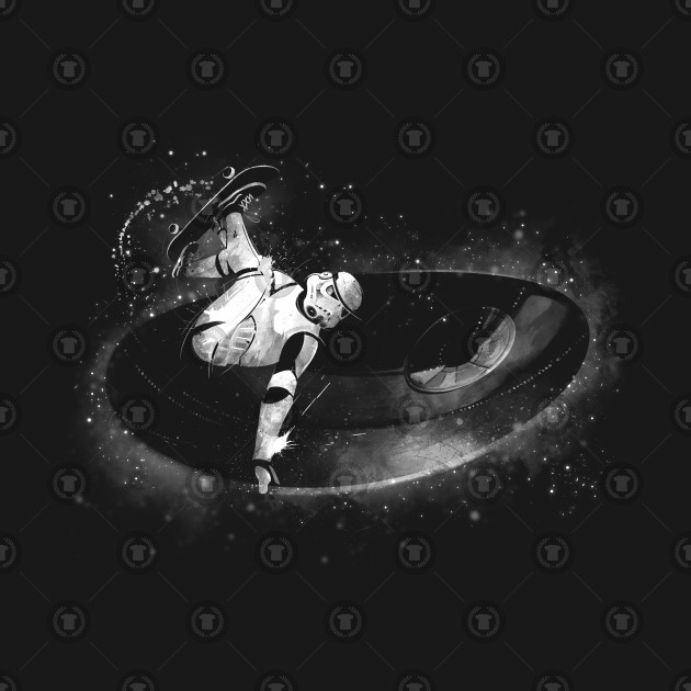 Stormtrooper Surfing