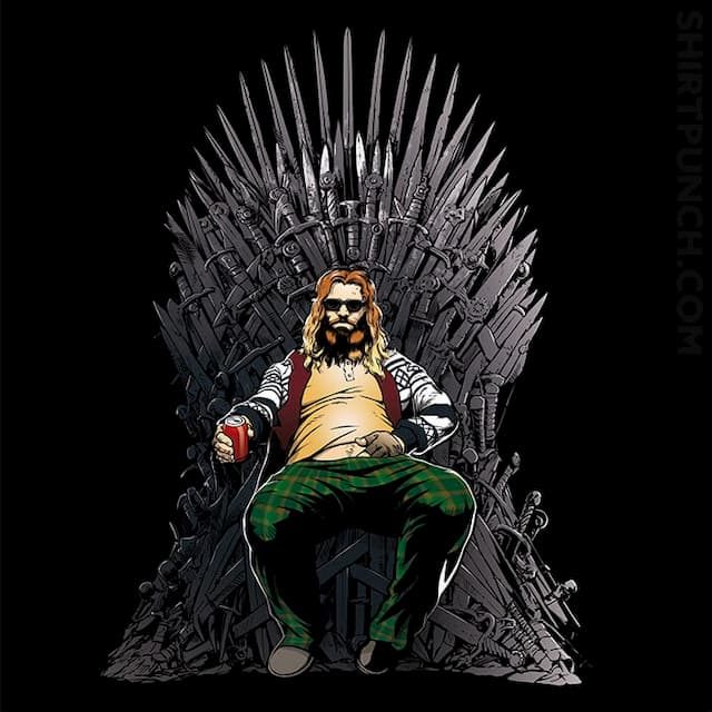 Thor on the Iron Throne