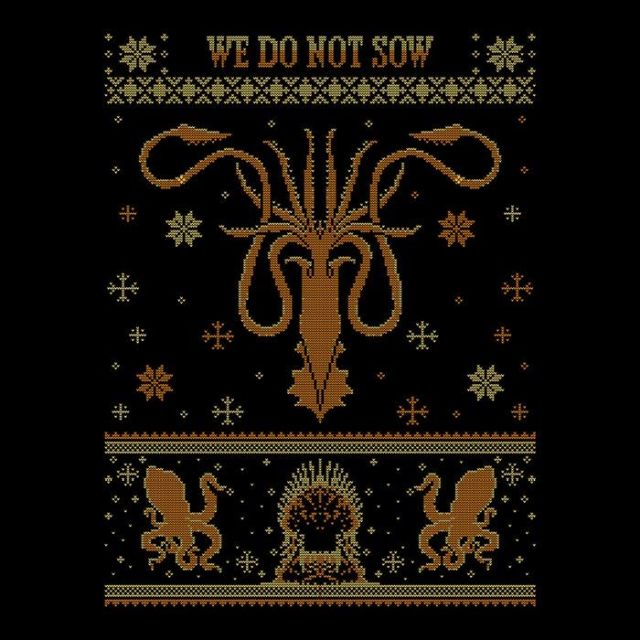 Golden Kraken Sweater Design Golden Kraken Sweater