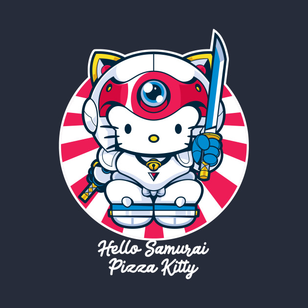 Hello Samurai Pizza Kitty