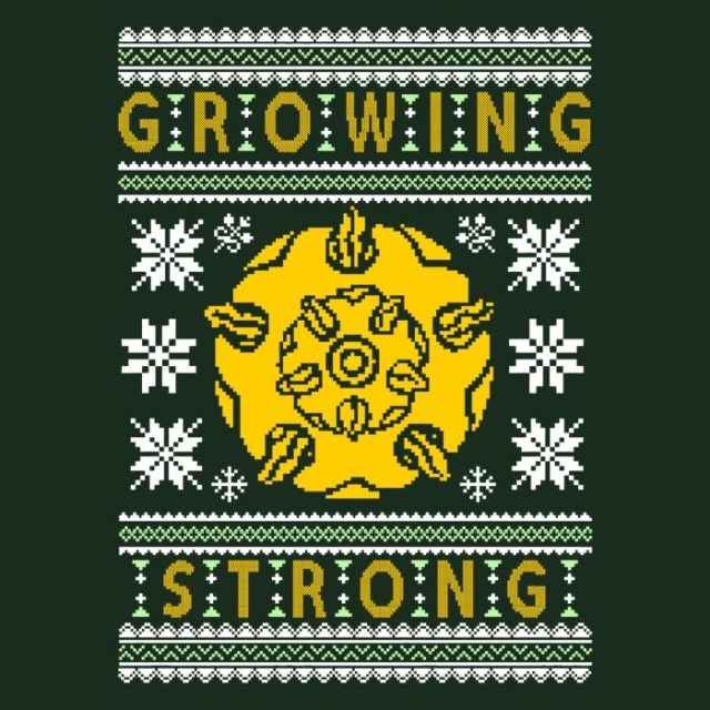 The Holidays are Growing Strong