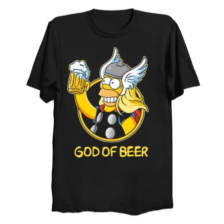 Homer Simpson/Thor T-Shirt