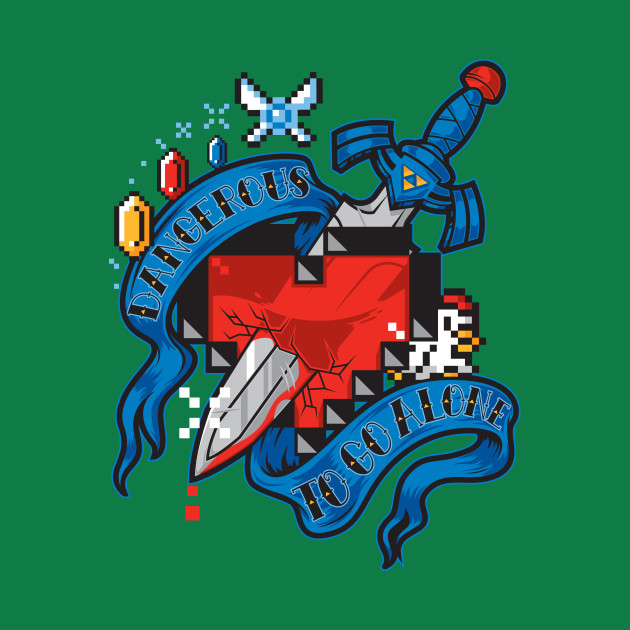 Dangerous Alone Tattoo Design Dangerous Alone Tattoo