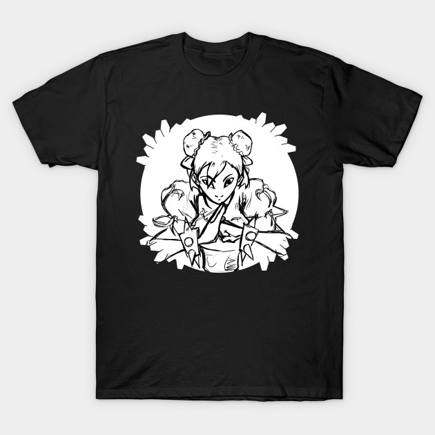 Kicking Queen Sketch T-Shirt Kicking Queen Sketch