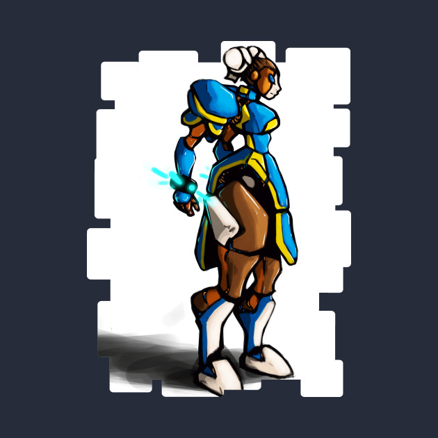 Mecha Chun Li 02 Design Mecha Chun Li 02