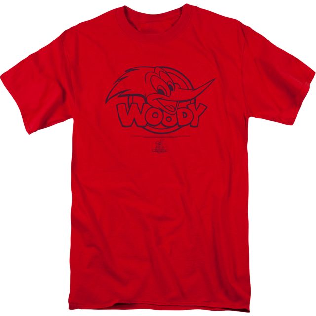 Red Woody Woodpecker T-Shirt Red Woody Woodpecker