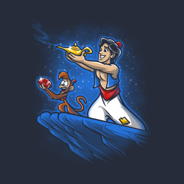 The Genie King Aladdin