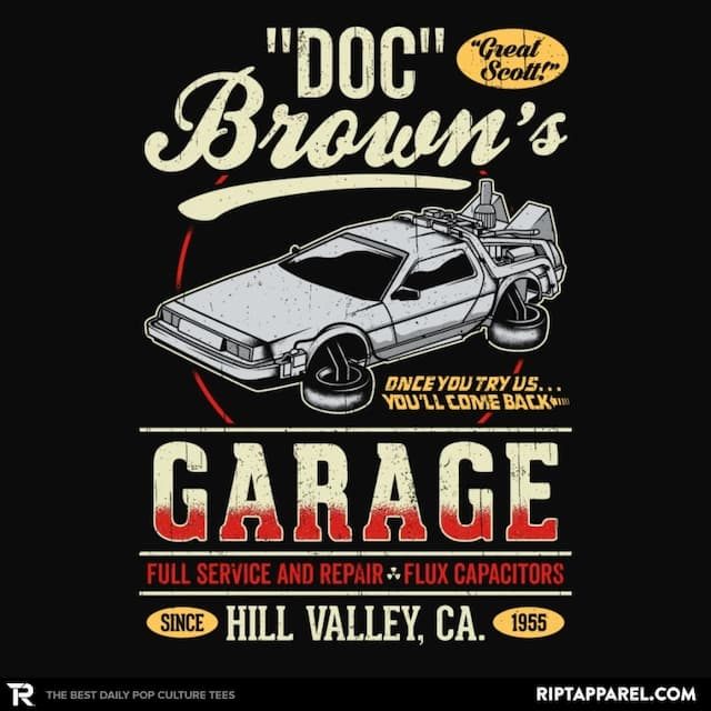 DOC BROWN'S GARAGE