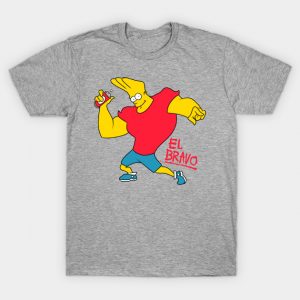 Bart Simpson/Johnny Bravo T-Shirt