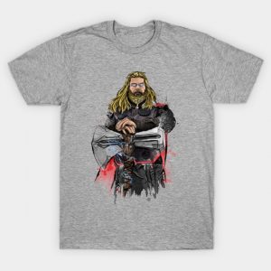 God of Thunder Watercolor T-Shirt