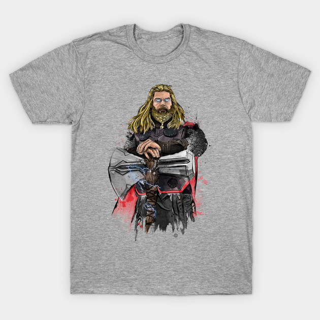 God of Thunder Watercolor - Thor T-Shirt - The Shirt List