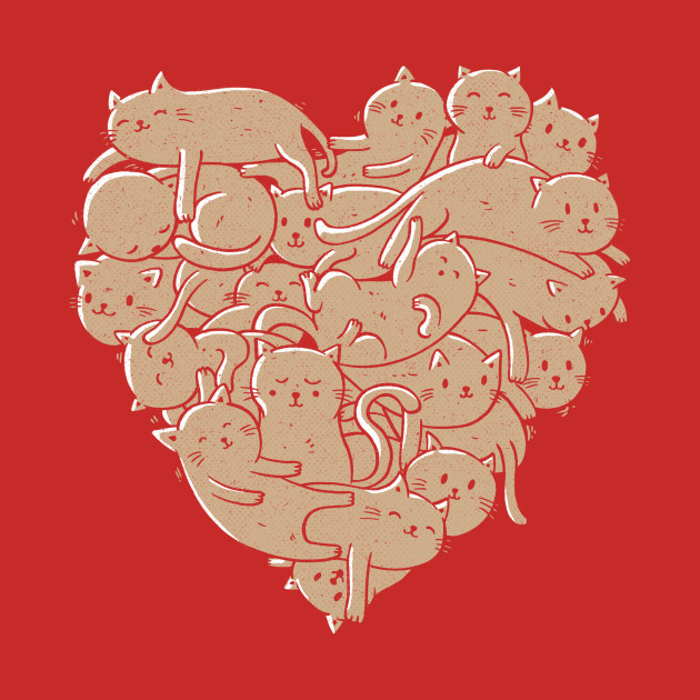 I Love Cats Heart I Love Cats Heart