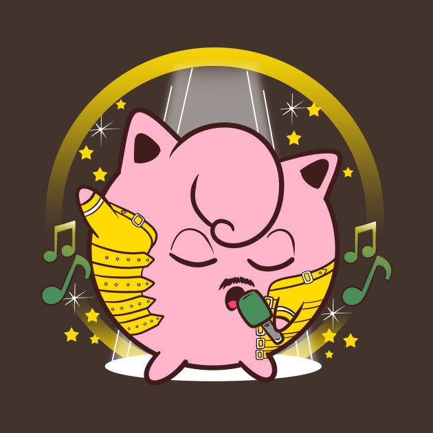 Jiggly Mercury Jigglypuff/Freddie Mercury
