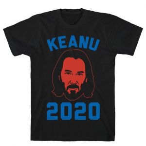 KEANU 2020 WHITE PRINT