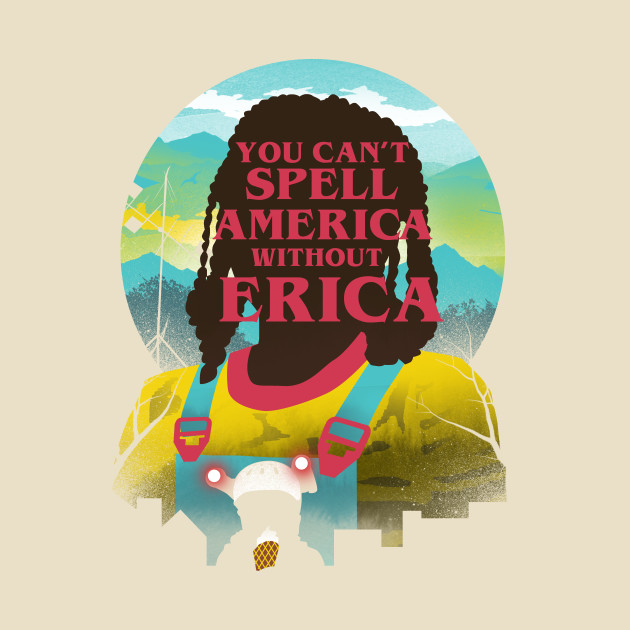 Scoops Troop Erica You can't spell America without Erica