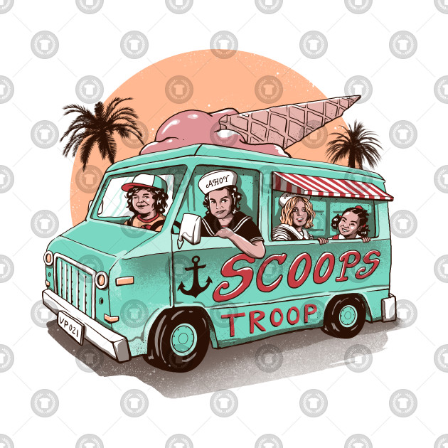 Scoops Troop Ice Cream Truck