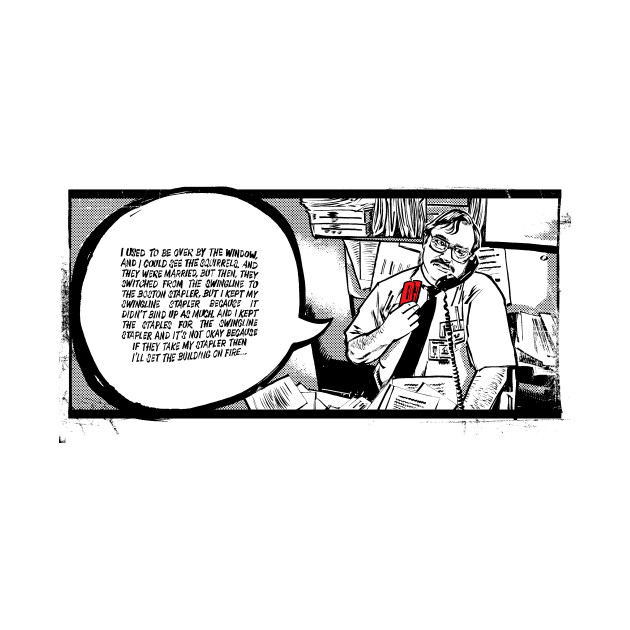 Stapler Office Space Quote