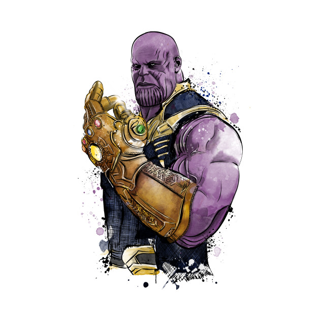 The Titan Watercolor