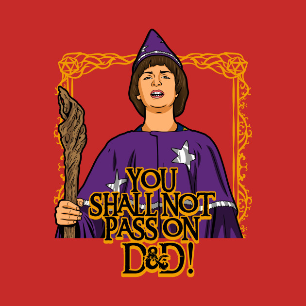The Wise Wizard You shall not pass on D&D
