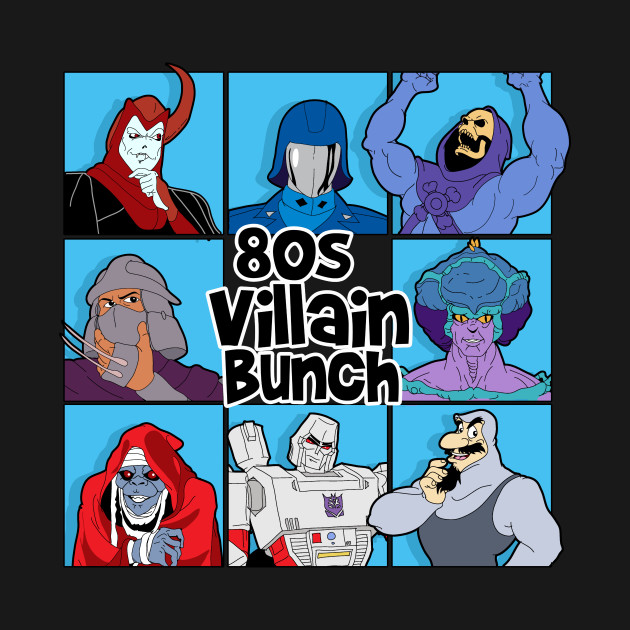 80s Villain Bunch