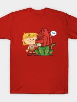 An Eternian Boy and His Cat T-Shirt
