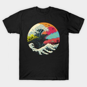 Retro Wave Kaiju T-Shirt