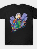 Black Widow Pop Art T-Shirt