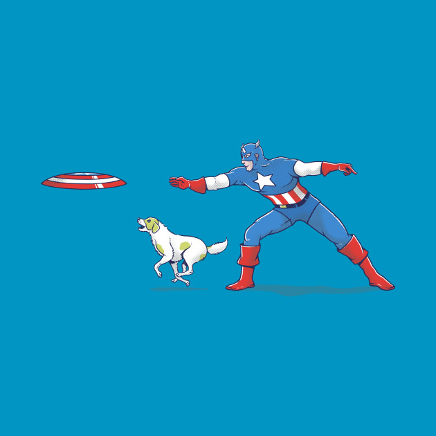 Captain America: Dog Lover