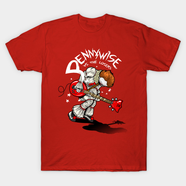 Pennywise versus the losers T-Shirt